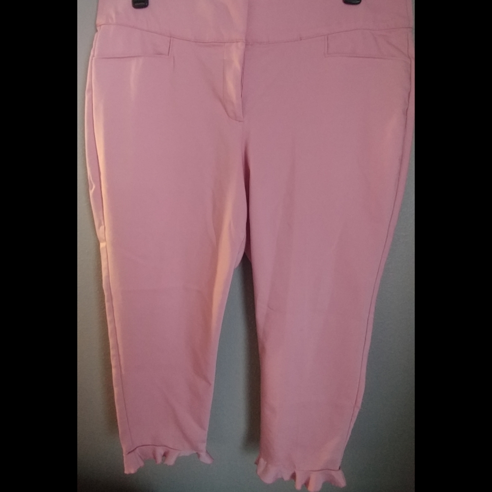 Lane Bryant Dust Rose Pants
